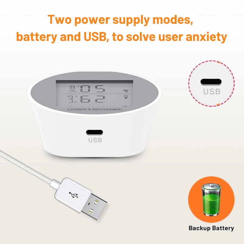 Приложение Tuya Smartlife Zigbee Датчик сигнализации мониторинга температуры и влажности
Приложение Tuya Smartlife Zigbee Датчик сигнализации мониторинга температуры и влажности