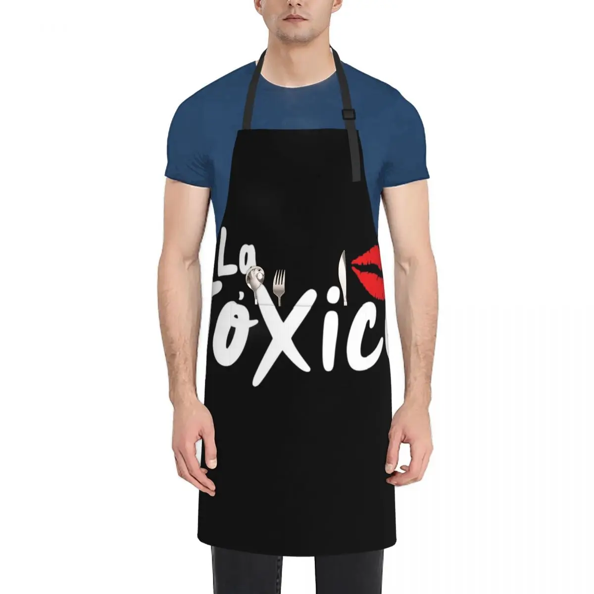 La Toxica - White Font Apron Kitchen Tools Kitchen Apras Man Smock for hairdressing Dress Apron
La Toxica - White Font Apron Kitchen Tools Kitchen Apras Man Smock for hairdressing Dress Apron