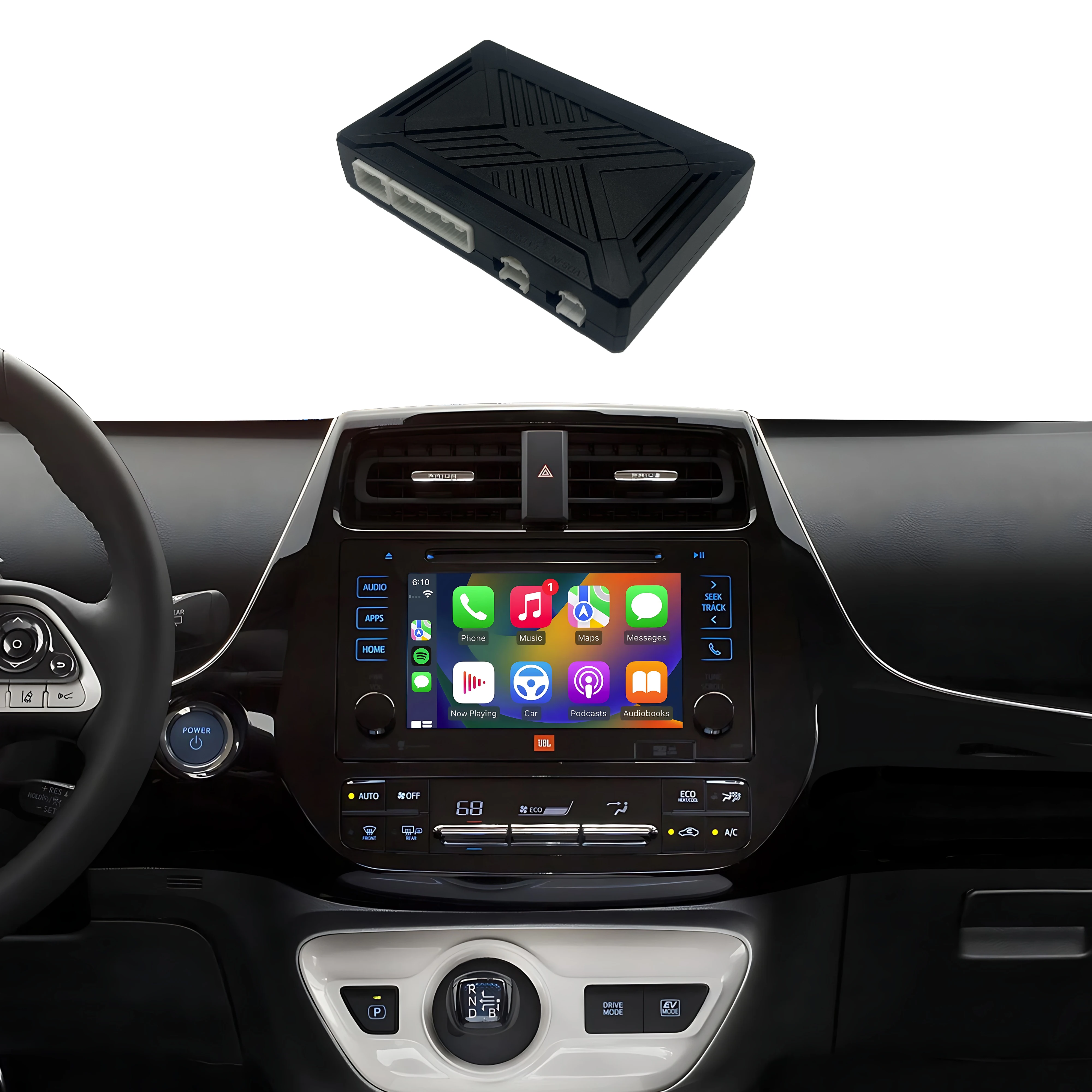 Wireless CarPlay&Android Auto for TOYOTA Pirus 2016-2019 Retrofit Kit Support Factory Bluetooth Audio,Micphone Fit OEM Screen
Wireless CarPlay&Android Auto for TOYOTA Pirus 2016-2019 Retrofit Kit Support Factory Bluetooth Audio,Micphone Fit OEM Screen