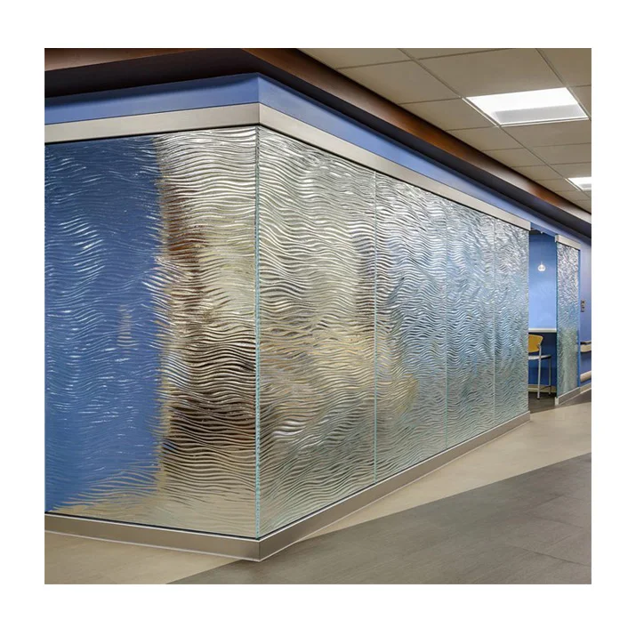 Hot Melt Tempering Molten Water Corrugated Glass Partition Wall Price
Hot Melt Tempering Molten Water Corrugated Glass Partition Wall Price