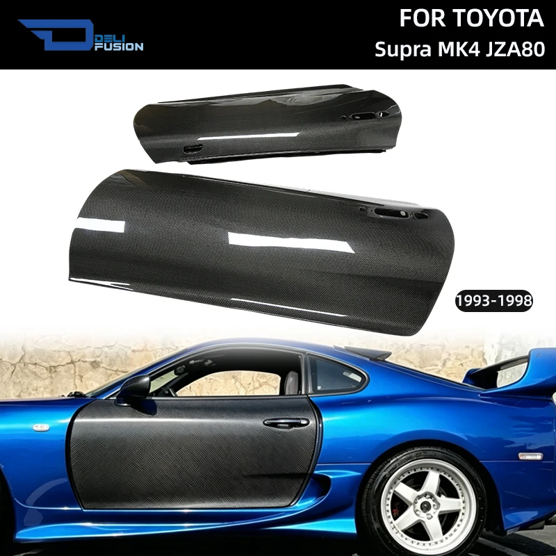 Для Toyota Supra MK4 JZA80 1993-1998 годов: внешние кузовные детали из карбона в стиле OEM для дверей
Для Toyota Supra MK4 JZA80 1993-1998 годов: внешние кузовные детали из карбона в стиле OEM для дверей