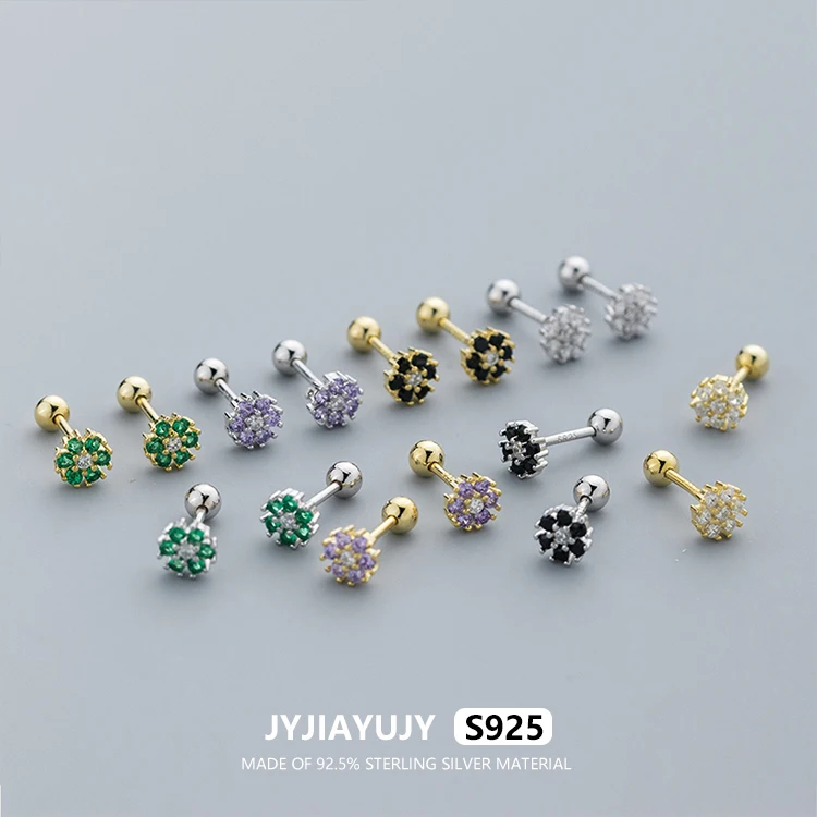 JYJIAYUJY 100% полностью оригинальные серьги из стерлингового серебра S925 с винтом в виде клевера из циркония дизайн четыре цвета модные ювелирные изделия JYE167
JYJIAYUJY 100% полностью оригинальные серьги из стерлингового серебра S925 с винтом в виде клевера из циркония дизайн четыре цвета модные ювелирные изделия JYE167