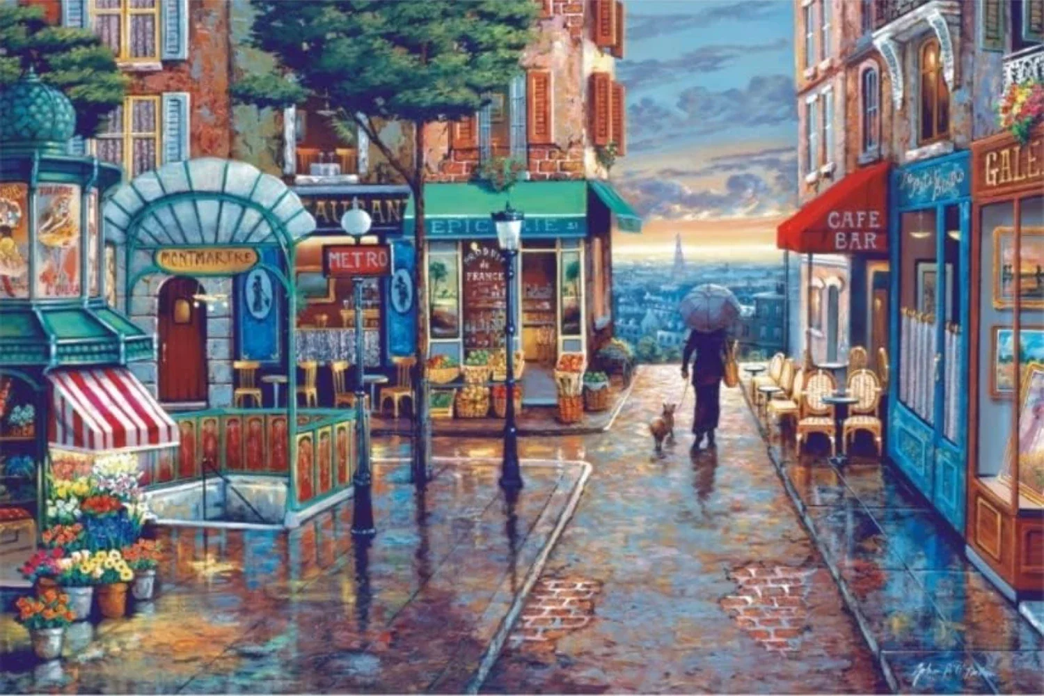 Walking Under The Rain 500/300/120 Pieces Jigsaw Puzzles Challenging Family Activity Games for Gameroom Bedroom Livingroom
Walking Under The Rain 500/300/120 Pieces Jigsaw Puzzles Challenging Family Activity Games for Gameroom Bedroom Livingroom