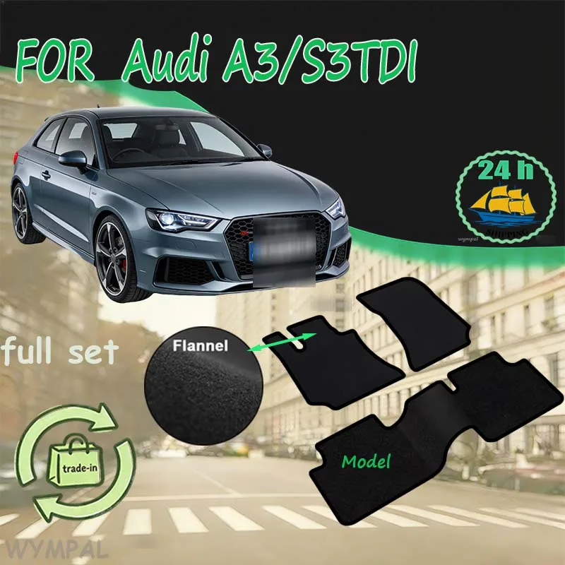 Фланелевые автомобильные коврики для Audi A3/S3TDI 2-дверные (8V7, 8VE) 2014-наст. время, противоскользящие, стильные, без запаха
Фланелевые автомобильные коврики для Audi A3/S3TDI 2-дверные (8V7, 8VE) 2014-наст. время, противоскользящие, стильные, без запаха