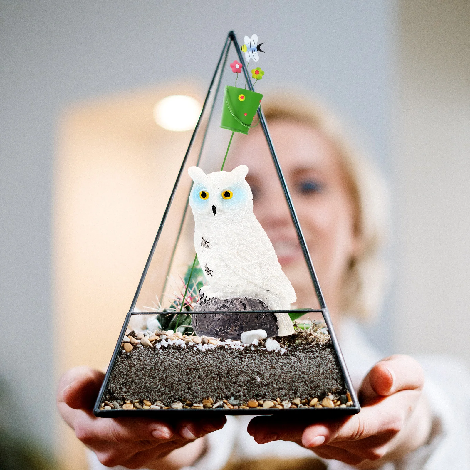 Realistic Resin Owl Decor Set of 2 Vivid Lifelike Garden Outdoor Home Office Decoration Simulation Bird Art Craft for Tree
Realistic Resin Owl Decor Set of 2 Vivid Lifelike Garden Outdoor Home Office Decoration Simulation Bird Art Craft for Tree