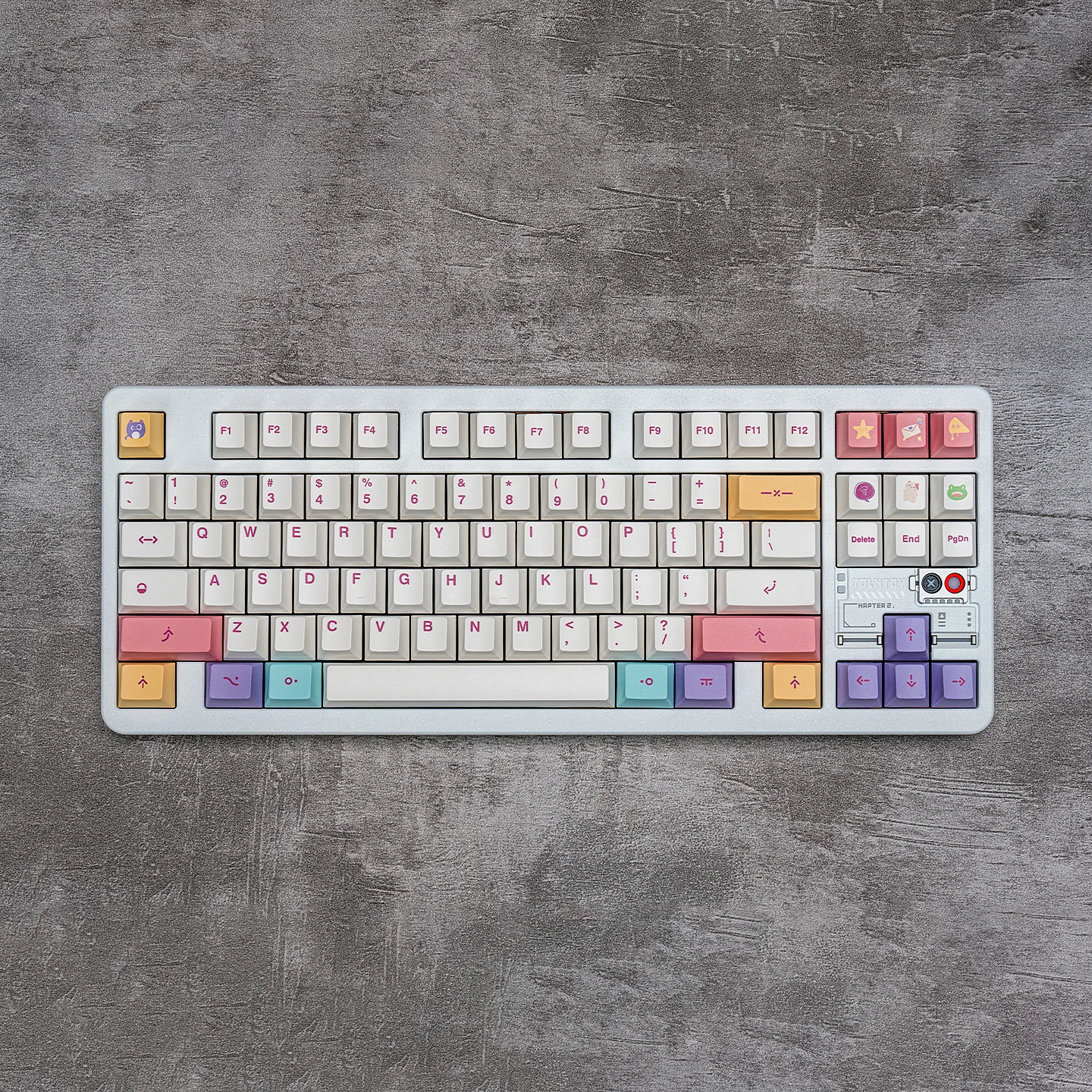 TapTempo Macaron PBT Keycaps Cherry Profile Dye-Sub Keycaps with Numpad Large keycaps Sets For Mechanical Keyboards ev63
TapTempo Macaron PBT Keycaps Cherry Profile Dye-Sub Keycaps with Numpad Large keycaps Sets For Mechanical Keyboards ev63