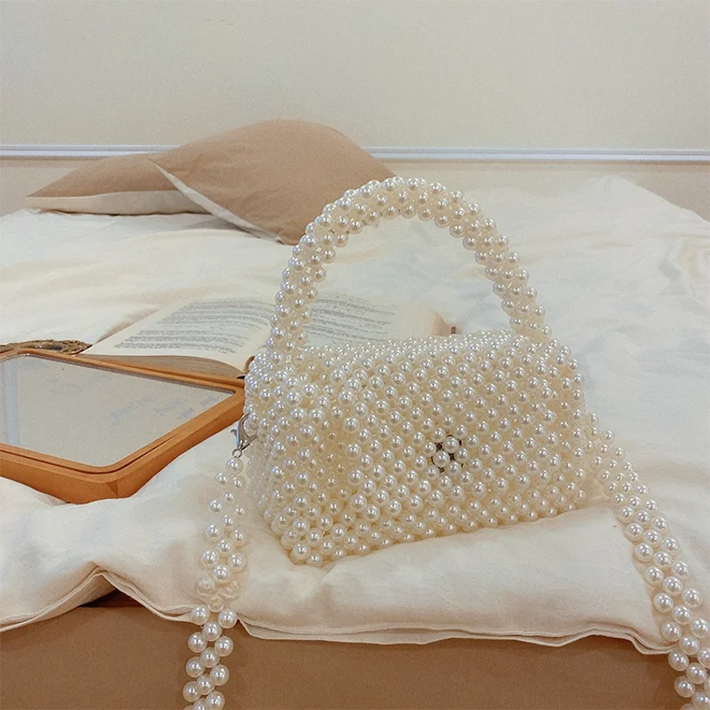UGALS Retro Pearl Handwoven DIY Beaded Crossbody Bag Material Kit Pillow Shape British Style Casual Soft Fabric Medium Size
UGALS Retro Pearl Handwoven DIY Beaded Crossbody Bag Material Kit Pillow Shape British Style Casual Soft Fabric Medium Size