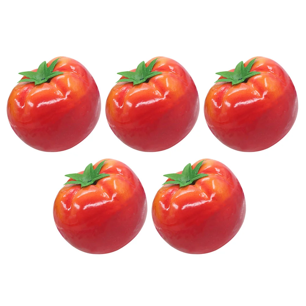 5 Pcs Faux Plant Imitation Tomato Lifelike Fruit Model Fake Artificial Simulated Red
5 Pcs Faux Plant Imitation Tomato Lifelike Fruit Model Fake Artificial Simulated Red