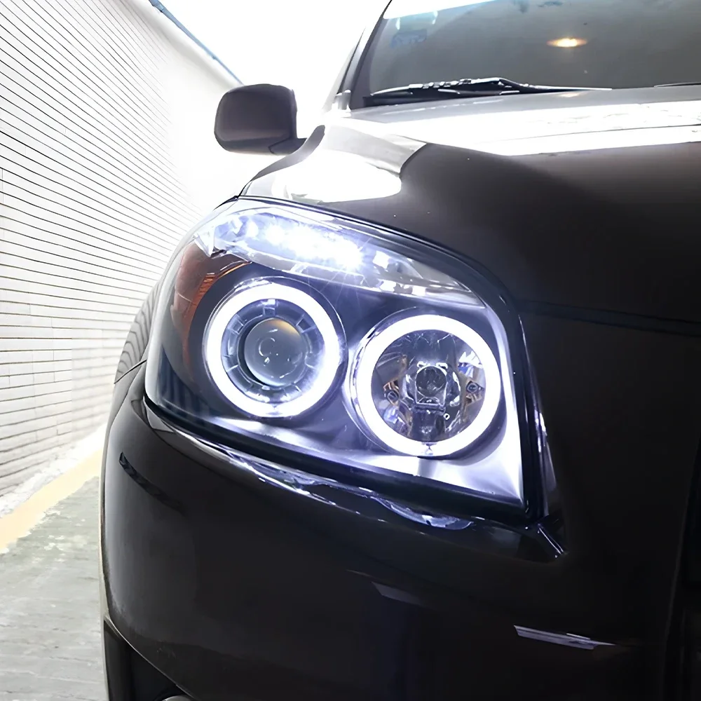 Auto Headlights For Toyota RAV4 2009-2012 LED Car Front Lamps Assembly Upgrade Angel Eyes Design Projector Dual Lens Accessories
Auto Headlights For Toyota RAV4 2009-2012 LED Car Front Lamps Assembly Upgrade Angel Eyes Design Projector Dual Lens Accessories