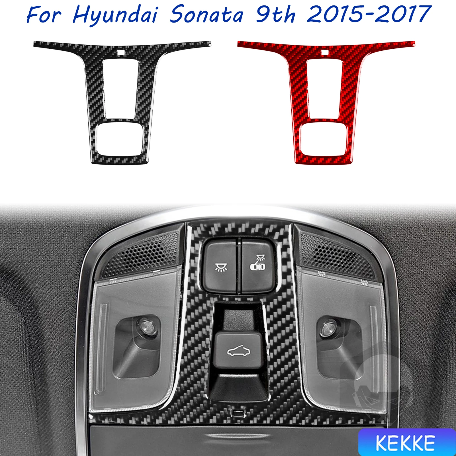 For Hyundai Sonata 9 2015 2016 2017 Front Reading Light Type B Real Carbon Fiber Sticker Car Interior Accessories
For Hyundai Sonata 9 2015 2016 2017 Front Reading Light Type B Real Carbon Fiber Sticker Car Interior Accessories