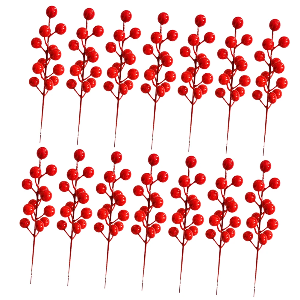 20pcs Simulated Red Berry Branches Artificial Fruit Stems Christmas Ornaments Home Decor DIY Wreath Craft Supplies Christmas
20pcs Simulated Red Berry Branches Artificial Fruit Stems Christmas Ornaments Home Decor DIY Wreath Craft Supplies Christmas