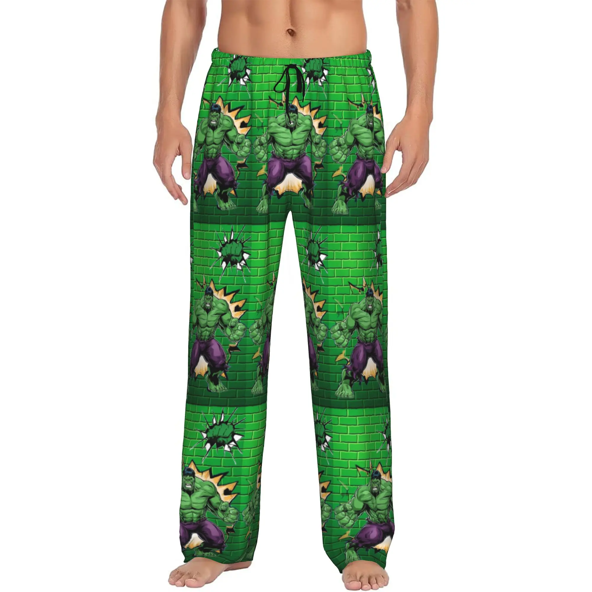 Custom H-Hulk Comic Art Pajama Pants Men's Sleepwear Lounge Sleep Bottoms Stretch with Pockets
Custom H-Hulk Comic Art Pajama Pants Men's Sleepwear Lounge Sleep Bottoms Stretch with Pockets