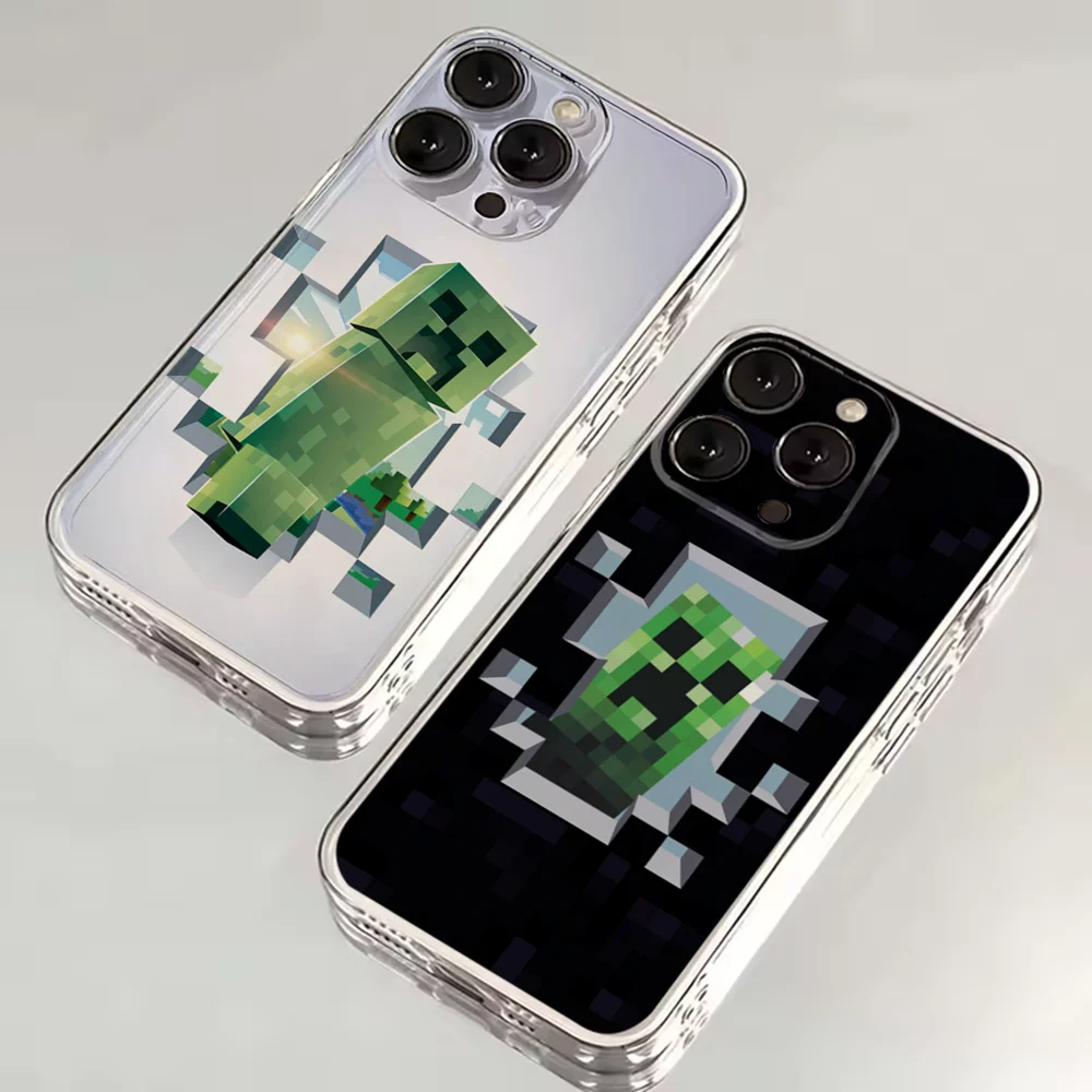 Green Pixel Monster Creeper Phone Case For iPhone 16,15,14,13,12,11 Plus,Pro,Max,XR,XS,X,7,8 SE,Mini Transparent Silicone Soft
Green Pixel Monster Creeper Phone Case For iPhone 16,15,14,13,12,11 Plus,Pro,Max,XR,XS,X,7,8 SE,Mini Transparent Silicone Soft