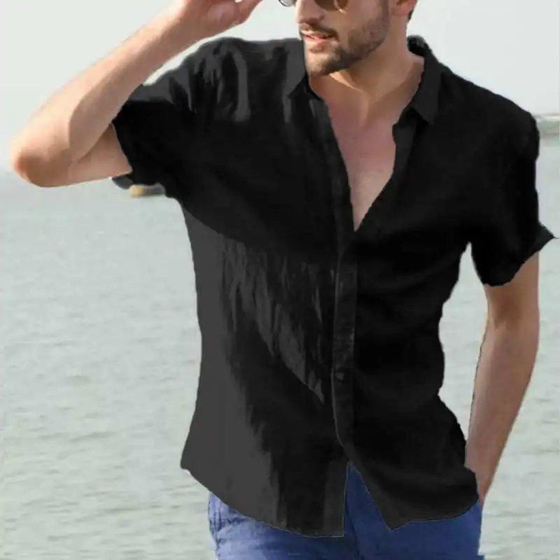 Men's Casual Pure Color Shirt Standard Fit Gradient Sun Protection Process Linen Cotton Blend Short Sleeve Ice Sensation Ice ...
Men's Casual Pure Color Shirt Standard Fit Gradient Sun Protection Process Linen Cotton Blend Short Sleeve Ice Sensation Ice ...