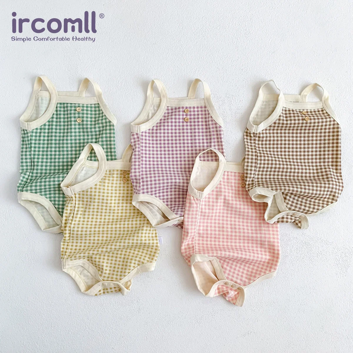 2 Pcs Newborn Baby Clothing Summer Baby Boy Girl Clothes Baby Sling Plaid Romper Cotton Sleeveless Onesie Thin Infant Bodysuit
2 Pcs Newborn Baby Clothing Summer Baby Boy Girl Clothes Baby Sling Plaid Romper Cotton Sleeveless Onesie Thin Infant Bodysuit