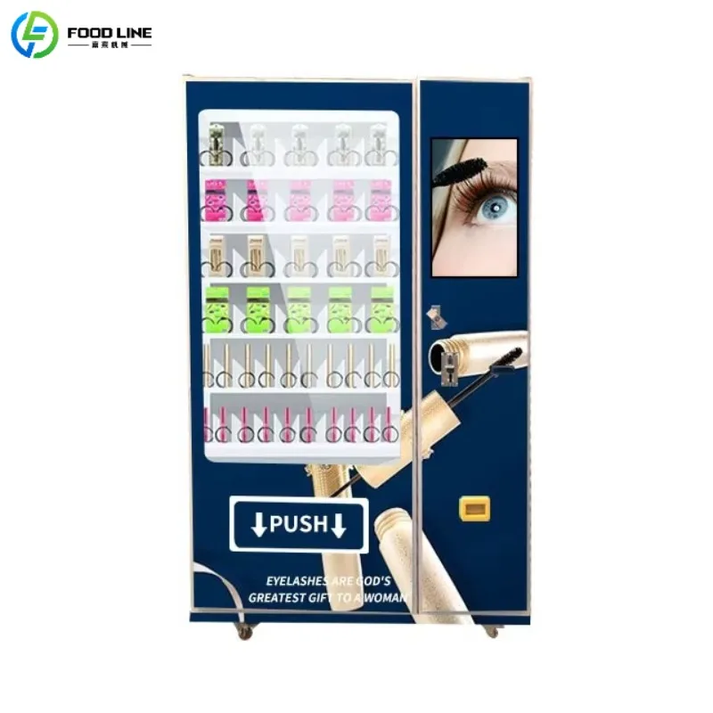 24 Hours Online Self Selling Girl Lady Cosmetics Vending Machine Branded Makeup Touchscreen Cosmetics Dispenser Customized
24 Hours Online Self Selling Girl Lady Cosmetics Vending Machine Branded Makeup Touchscreen Cosmetics Dispenser Customized
