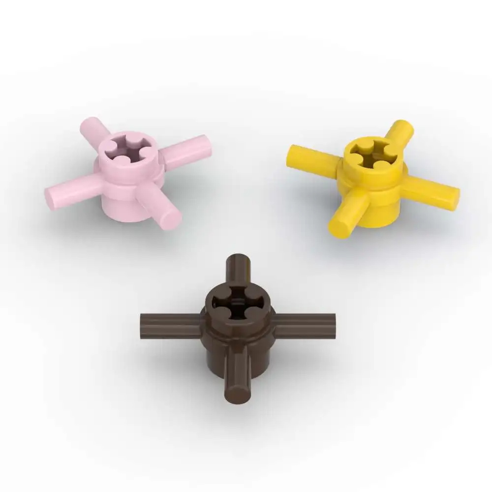 MOC 10PCS Axle Connector Hub 48723 With 4 Bars Building Blocks Kit And Pin Holes Educational Bricks Toy Children Birthday Gifts
MOC 10PCS Axle Connector Hub 48723 With 4 Bars Building Blocks Kit And Pin Holes Educational Bricks Toy Children Birthday Gifts
