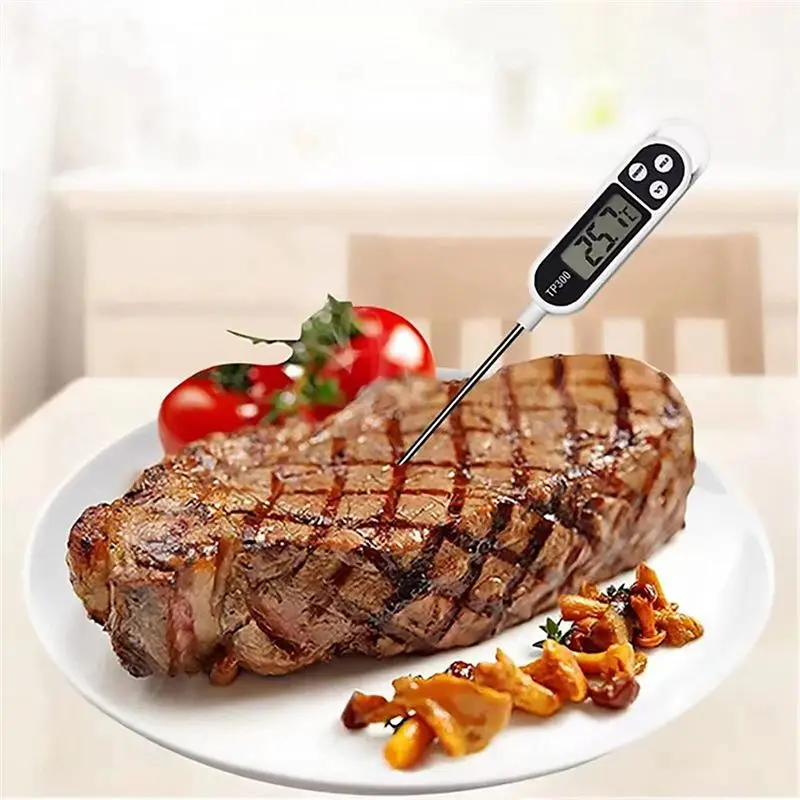T70C! Digital Instant Read Meat Thermometer with Long Probe for BBQ Oil Deep Frying, Coffee,Kitchen Baking,Baking Temperature
T70C! Digital Instant Read Meat Thermometer with Long Probe for BBQ Oil Deep Frying, Coffee,Kitchen Baking,Baking Temperature
