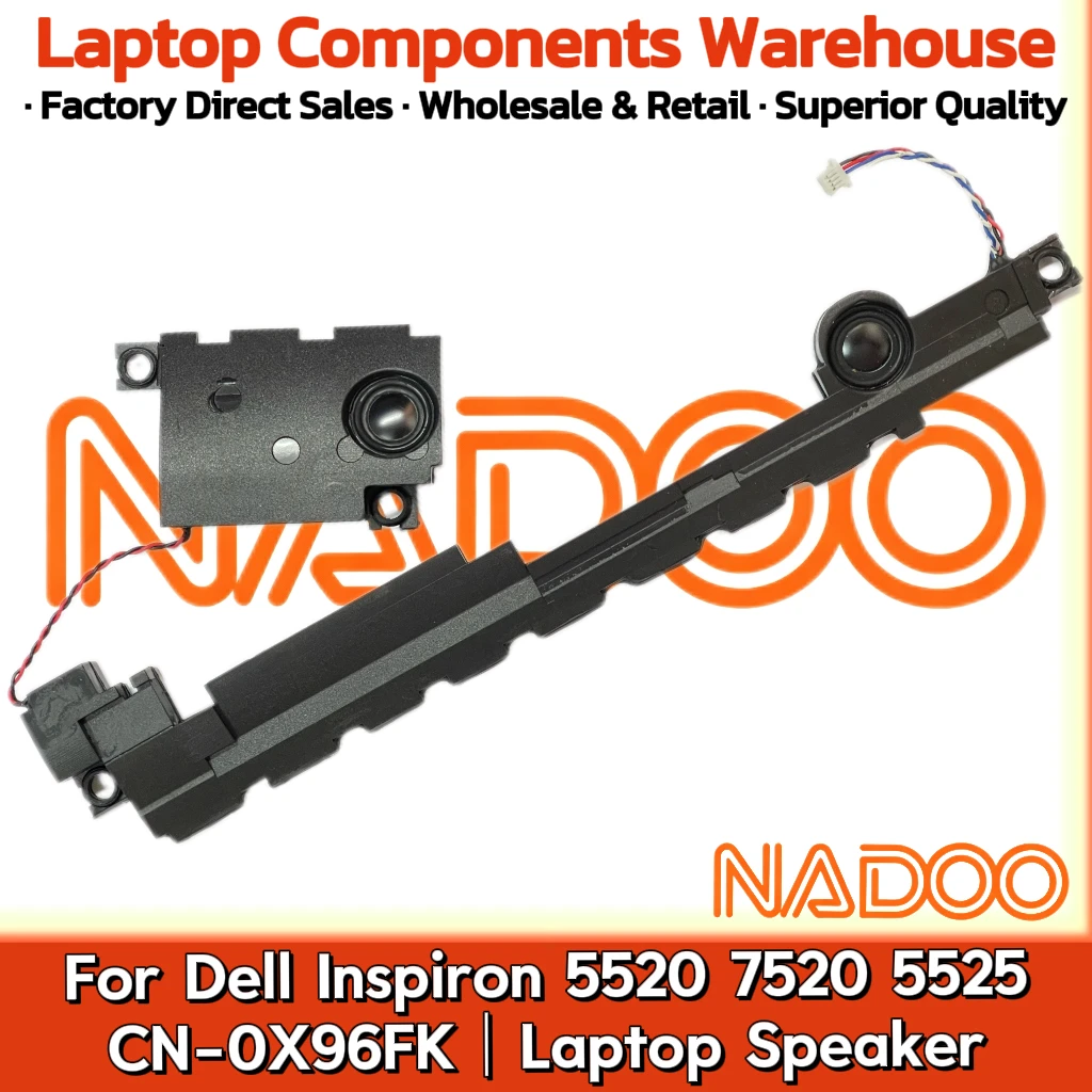 New Original Laptop Notebook Audio Speaker For Dell Inspiron 5520 7520 5525 CN-0X96FK built-in speaker horn audio
New Original Laptop Notebook Audio Speaker For Dell Inspiron 5520 7520 5525 CN-0X96FK built-in speaker horn audio