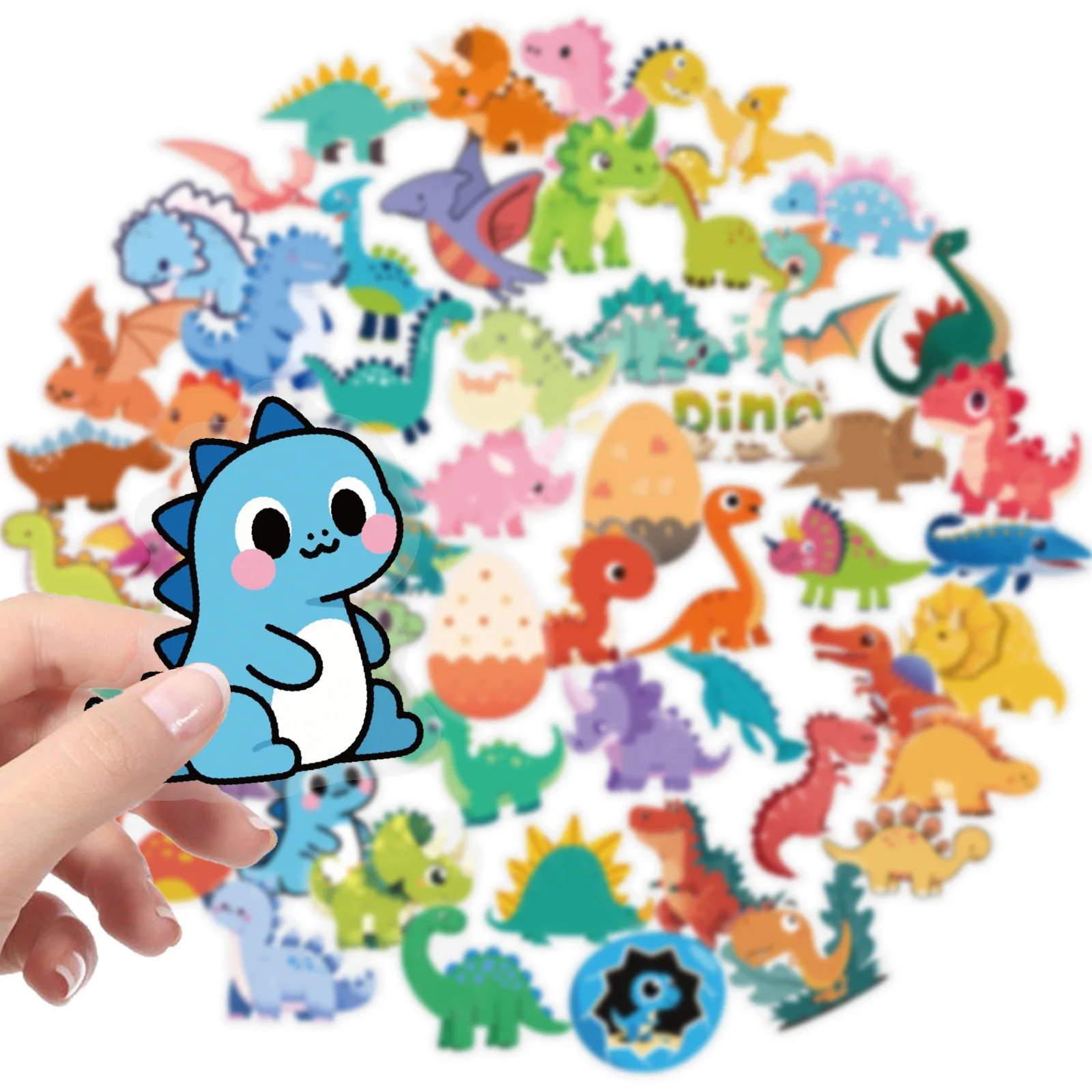 10/56PCS Cartoon Cute Dinosaur Transparent Graffiti Stickers Kawaii Dinosaurs Decal Kids Toy DIY Water Cup Notebook Phone Guitar
10/56PCS Cartoon Cute Dinosaur Transparent Graffiti Stickers Kawaii Dinosaurs Decal Kids Toy DIY Water Cup Notebook Phone Guitar