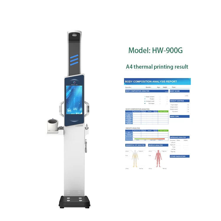 19 "large display screen High Quality HW-900G Adult Medical Body Composition Analysis Machine
19 "large display screen High Quality HW-900G Adult Medical Body Composition Analysis Machine