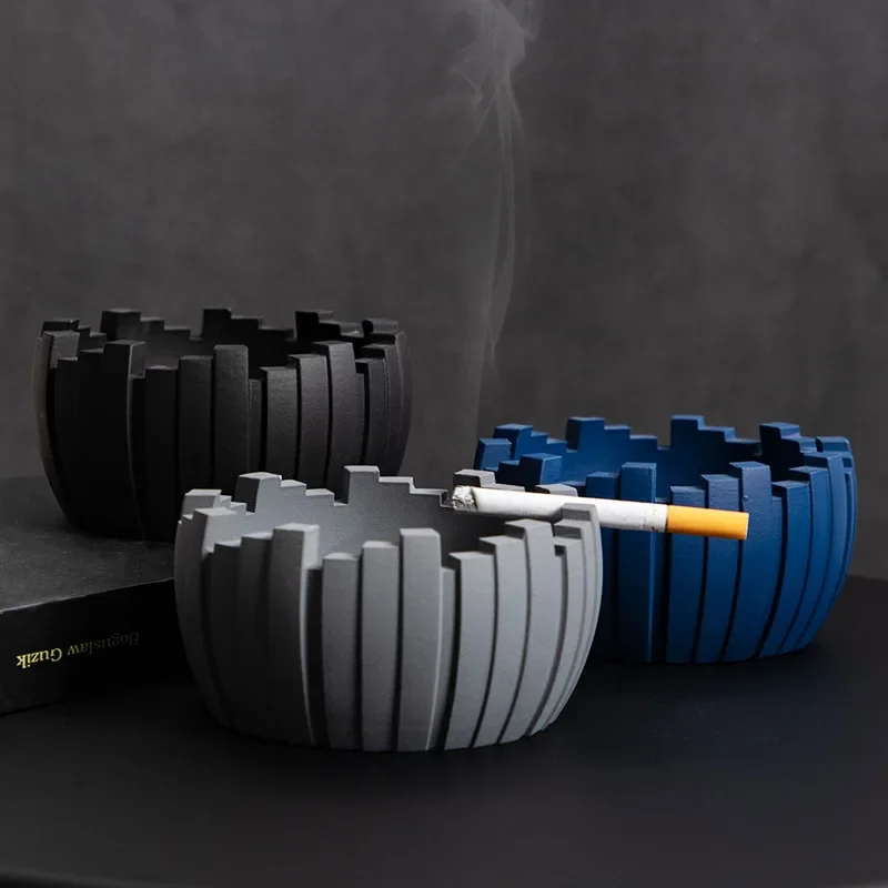 Ashtray high-end sense light luxury home living room office Nordic ins creative personality trend ashtray ornament
Ashtray high-end sense light luxury home living room office Nordic ins creative personality trend ashtray ornament