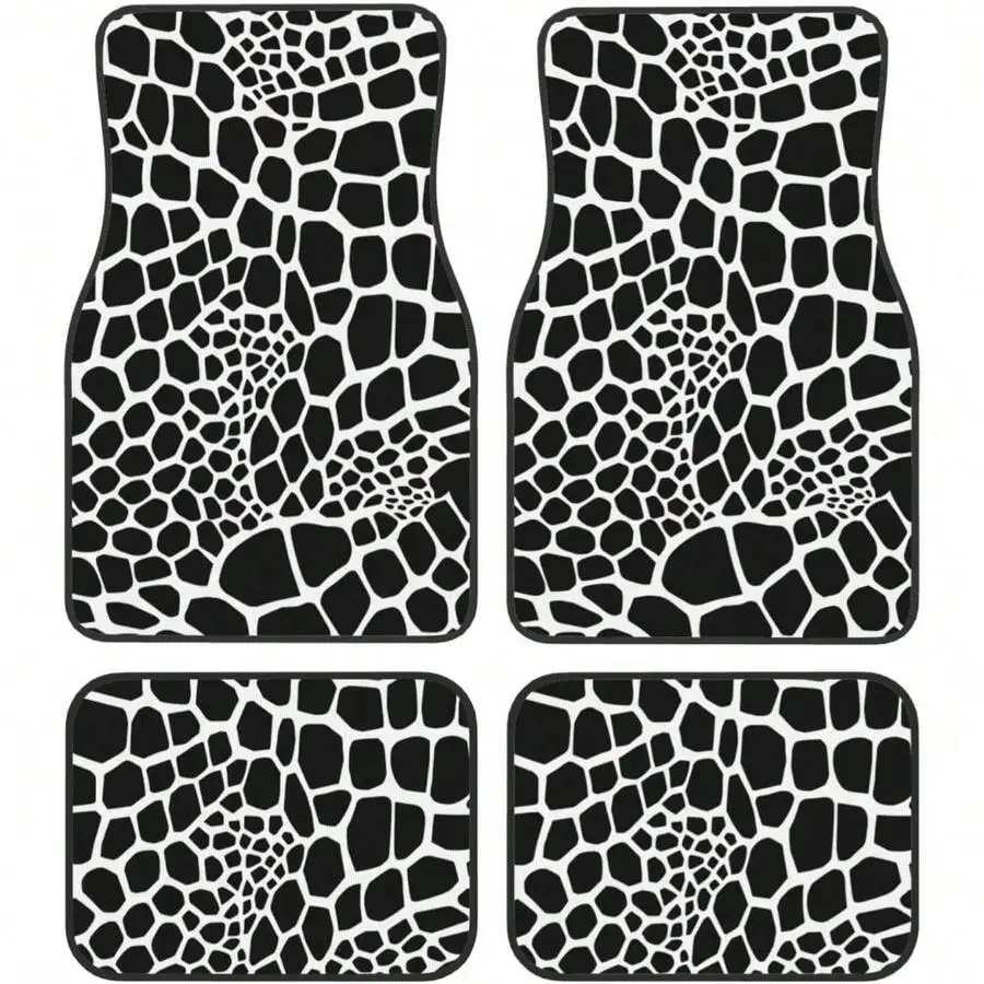 Car Mats Set Of 4 Animal Print Printed Floor Mats For Cars Universal Front Rear Vehicle Rugs Auto Accessories For Truck Sedan
Car Mats Set Of 4 Animal Print Printed Floor Mats For Cars Universal Front Rear Vehicle Rugs Auto Accessories For Truck Sedan