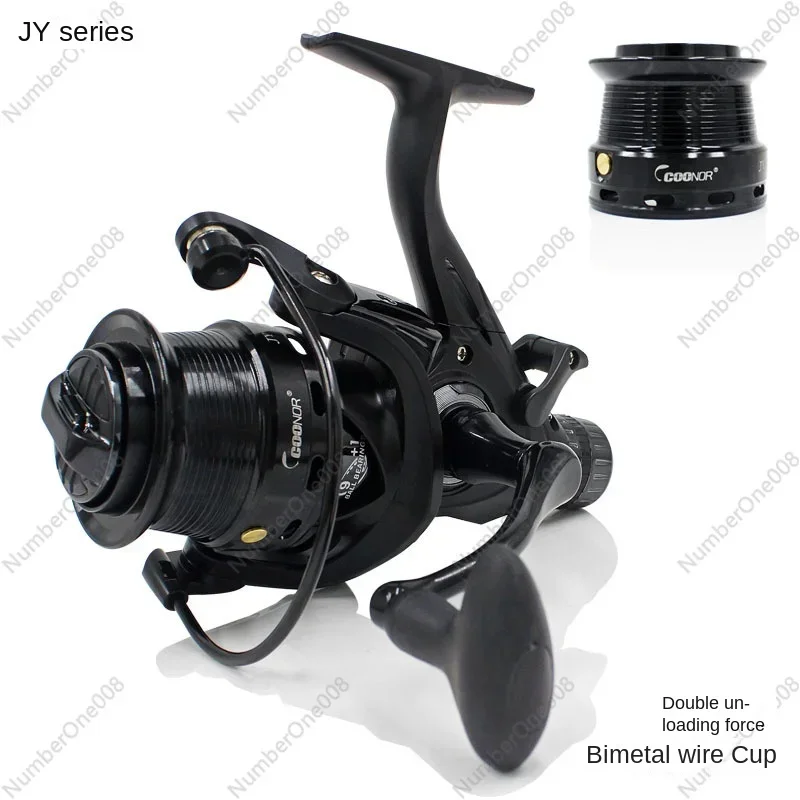 Double Unloading Fishing Wheel Double Full Metal Wire Cup Front and Rear Brake Carp Wheel European Carp Fishing Reel
Double Unloading Fishing Wheel Double Full Metal Wire Cup Front and Rear Brake Carp Wheel European Carp Fishing Reel