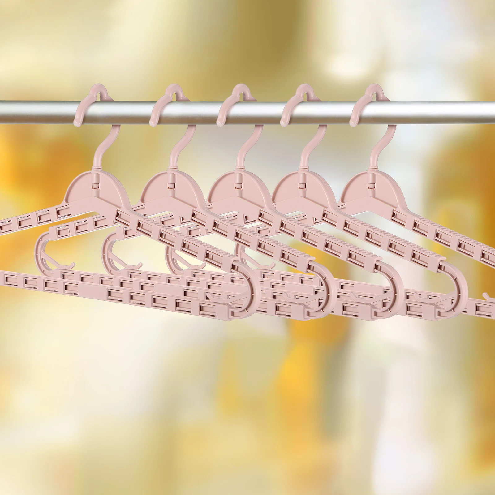 8 Pcs Telescopic Hanger Coat Hangers Clothes Cloths Dual-size Foldable Clothing Garment
8 Pcs Telescopic Hanger Coat Hangers Clothes Cloths Dual-size Foldable Clothing Garment