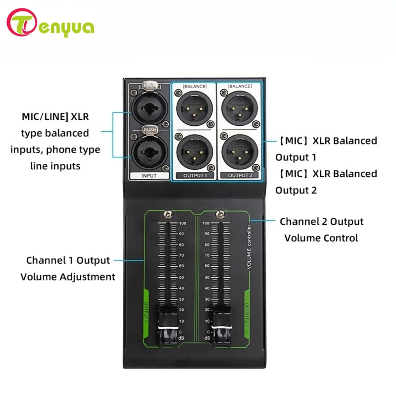 Удобный для пользователя регулятор громкости, аттенюатор для быстрого изменения уровня звука
Удобный для пользователя регулятор громкости, аттенюатор для быстрого изменения уровня звука
