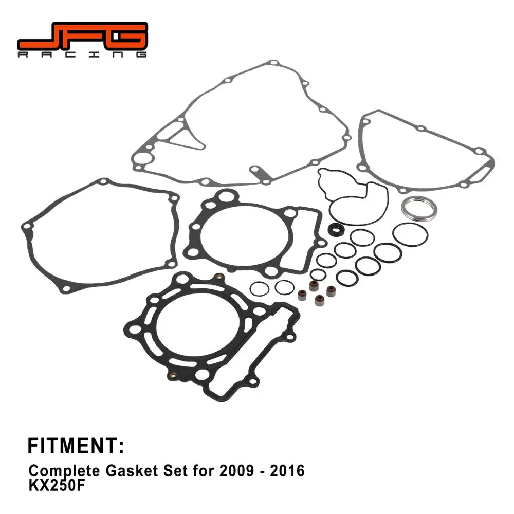 Clutch Gasket Kit Motorcycles Accessories Complete Gasket Set for 2009 2010 2011 2012 2013-2016 KX250F Motocross Dirt Pit Bike
Clutch Gasket Kit Motorcycles Accessories Complete Gasket Set for 2009 2010 2011 2012 2013-2016 KX250F Motocross Dirt Pit Bike