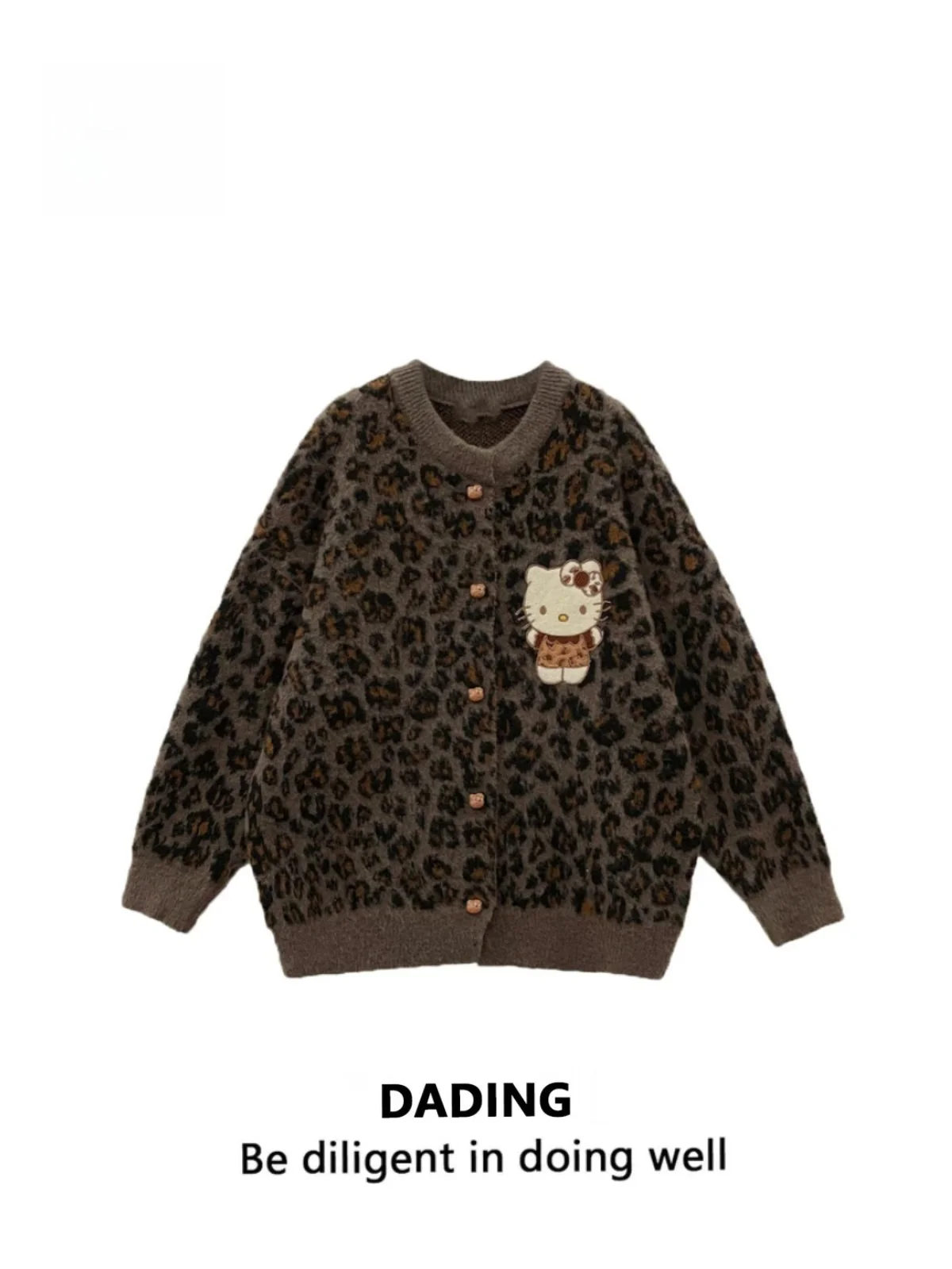 Kit Leopard Print Knitted Open Cardigan Women's Spring Unique New Sle Top Unique Super Beautiful Sweater Jaet Trendy
Kit Leopard Print Knitted Open Cardigan Women's Spring Unique New Sle Top Unique Super Beautiful Sweater Jaet Trendy