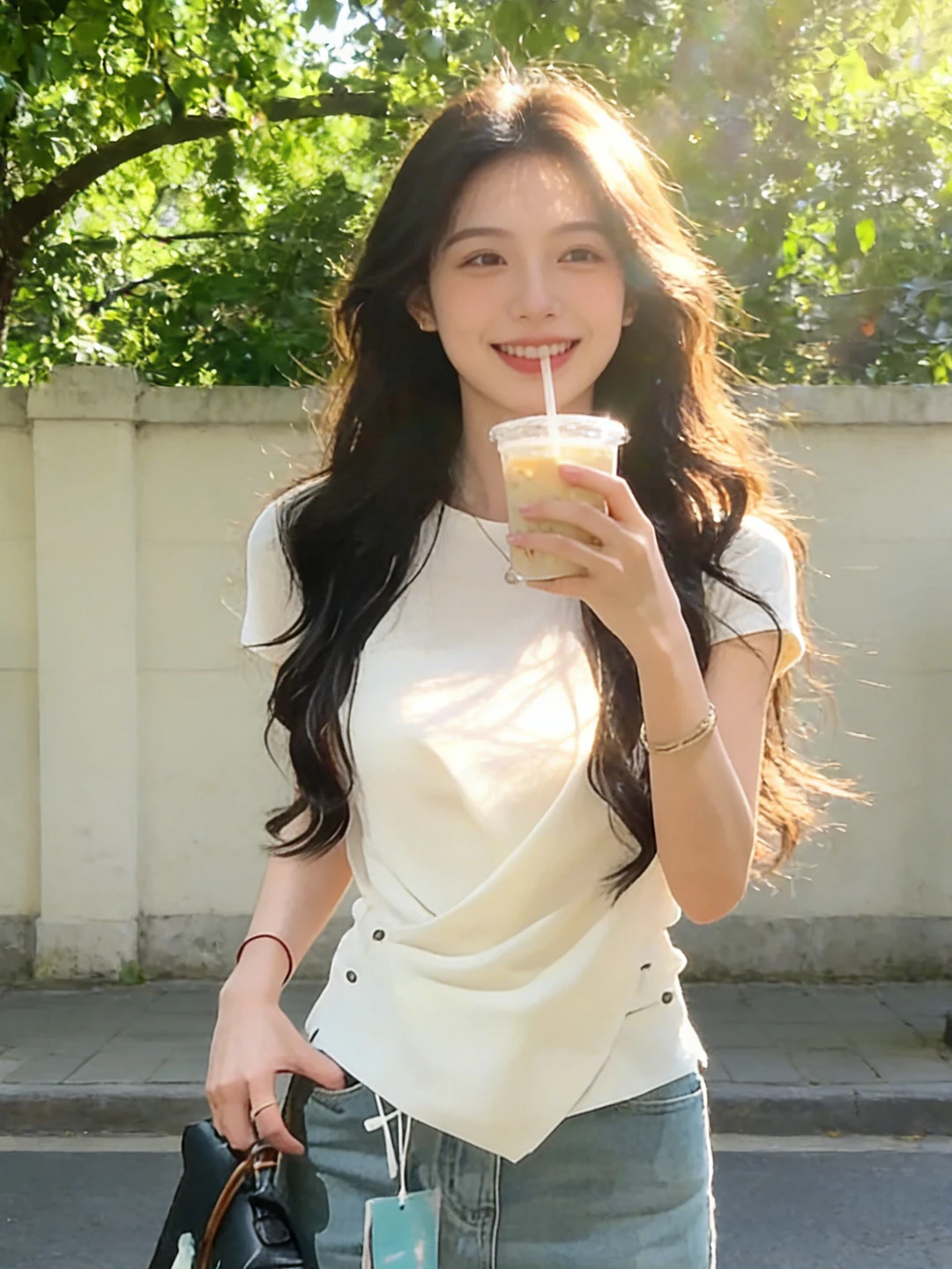 Korean Style Knitted Short Sleeve T-Shirt Women's Summer New Button Waist Inward Design Fashionable Age Reduction Top
Korean Style Knitted Short Sleeve T-Shirt Women's Summer New Button Waist Inward Design Fashionable Age Reduction Top