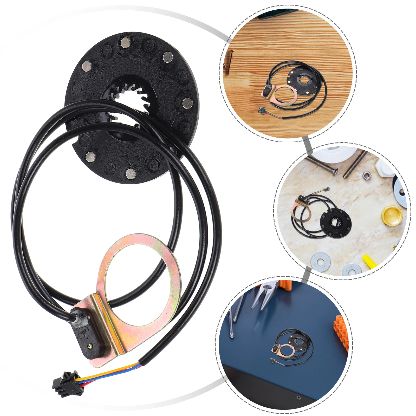 1 Set High -Assist Sensor Tool For Modified Electric Bike Side Pedal Durable Reliable Bike Sensor
1 Set High -Assist Sensor Tool For Modified Electric Bike Side Pedal Durable Reliable Bike Sensor