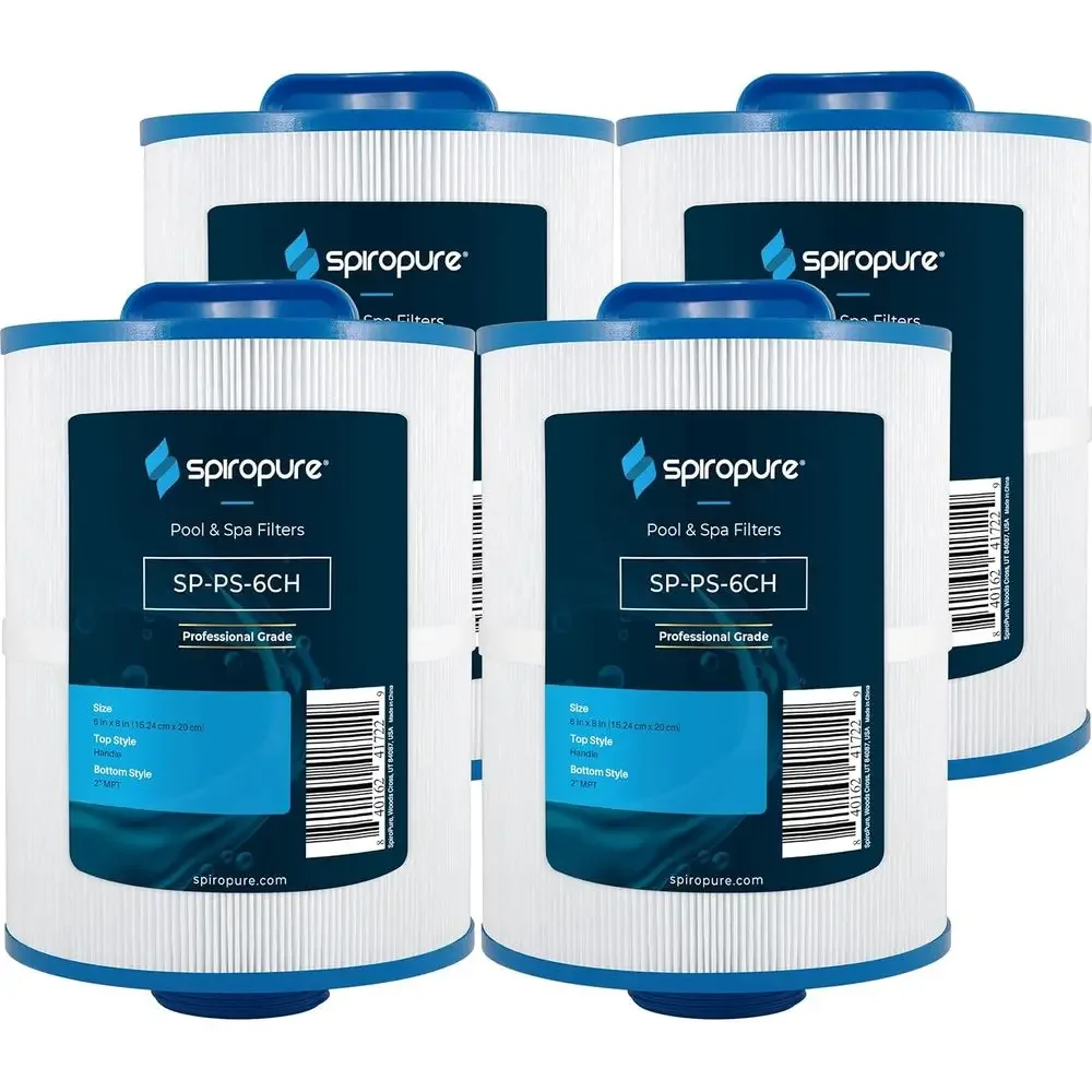 Hot Tub Spa Pool Replacement Cartridge Filter Set of 4 for Artesian 06-0014-12 Model
Hot Tub Spa Pool Replacement Cartridge Filter Set of 4 for Artesian 06-0014-12 Model