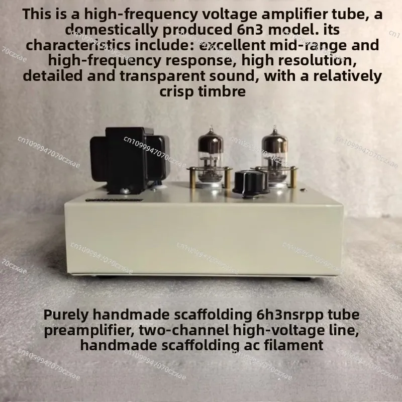 6H3n Two-channel SRPP Bile Preamp Universal 6n3 Tube Preamplifier Finished Machine
6H3n Two-channel SRPP Bile Preamp Universal 6n3 Tube Preamplifier Finished Machine