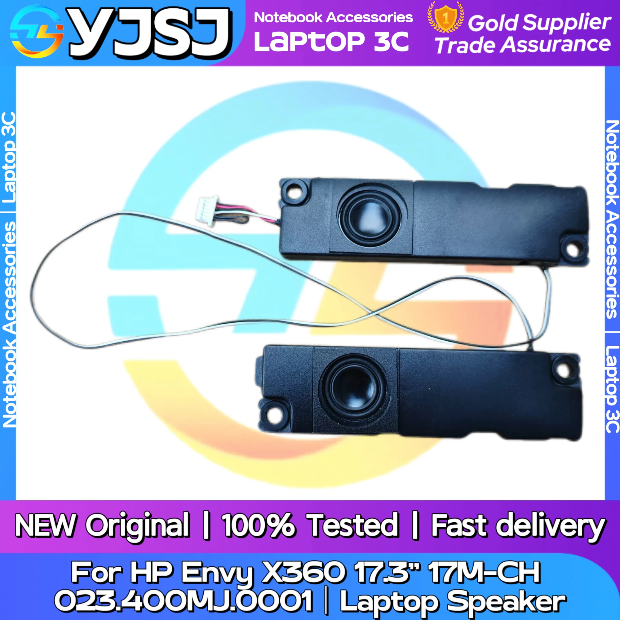New Original Laptop Notebook Audio Speaker For HP Envy X360 17M-CH built-in speaker horn audio 023.400MJ.0001
New Original Laptop Notebook Audio Speaker For HP Envy X360 17M-CH built-in speaker horn audio 023.400MJ.0001