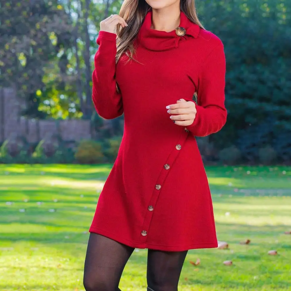 Dress Women O-neck Sexy Long Sleeve Loose Party Work Harajuku Francais Autumn Winter Vestido Streetwear Sweater
Dress Women O-neck Sexy Long Sleeve Loose Party Work Harajuku Francais Autumn Winter Vestido Streetwear Sweater