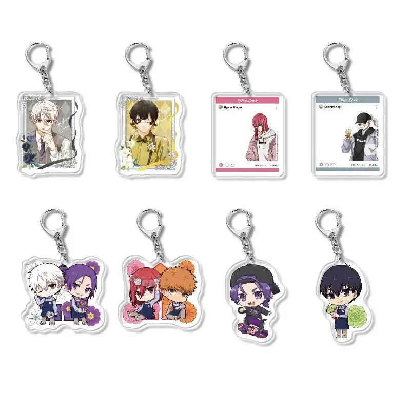 Anime Acrylic Keychain for Blue Lock Isagi Yoichi Meguru Kunigami Creative Jewelry Gifts Transparent Metal Chain Pendant
Anime Acrylic Keychain for Blue Lock Isagi Yoichi Meguru Kunigami Creative Jewelry Gifts Transparent Metal Chain Pendant