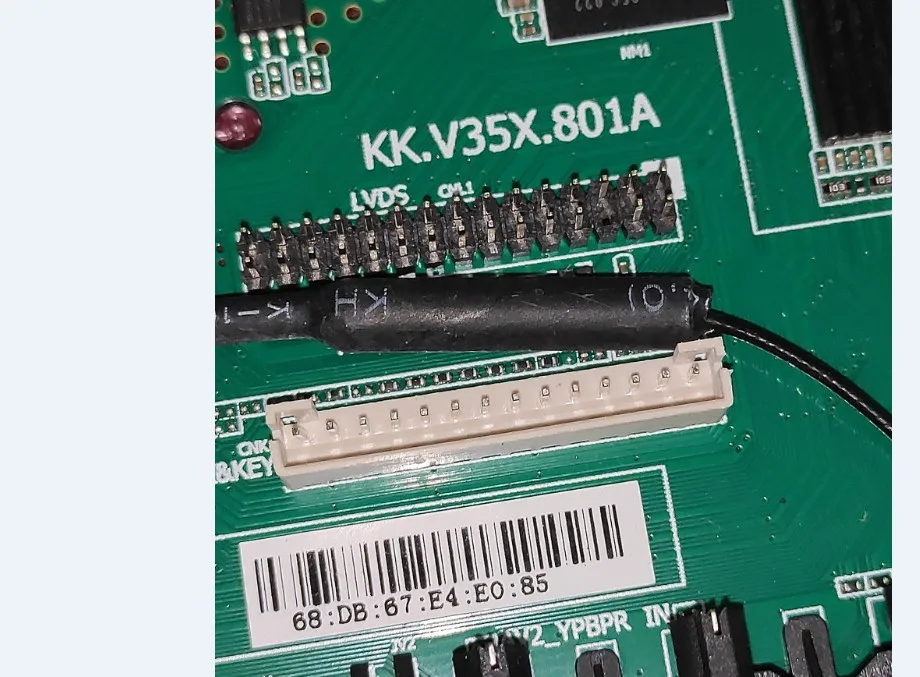 KK.V35X.801A WiFi-плата для телевизора, 75 Вт, 63-70 В, 600 мА, HD, в рабочем состоянии, хорошее состояние
KK.V35X.801A WiFi-плата для телевизора, 75 Вт, 63-70 В, 600 мА, HD, в рабочем состоянии, хорошее состояние