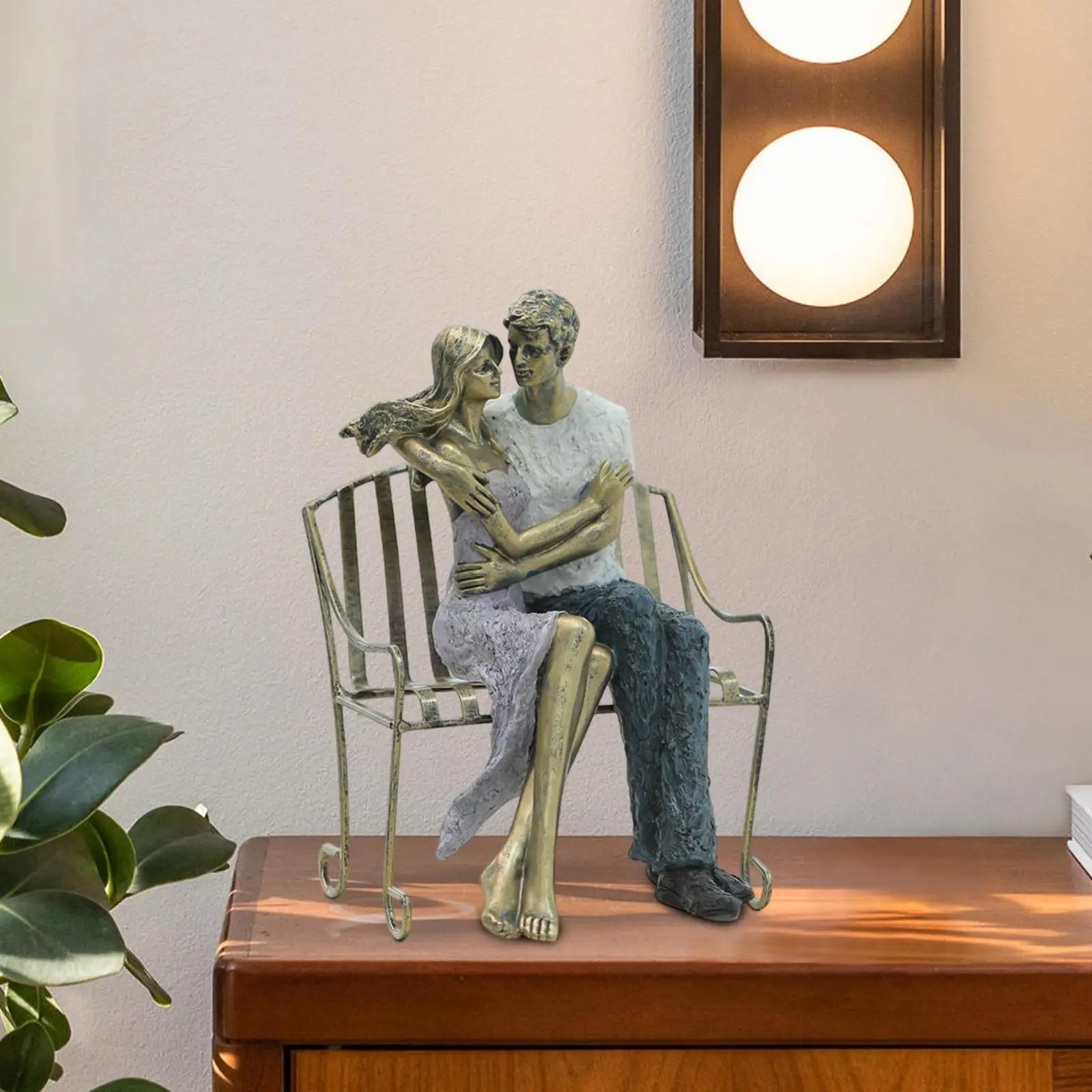 Couple Figure Sculpture Wedding Gift Display Ornament Resin Creative Statue for Cafe Bookshelf Study Room TV Cabinet Bedroom
Couple Figure Sculpture Wedding Gift Display Ornament Resin Creative Statue for Cafe Bookshelf Study Room TV Cabinet Bedroom