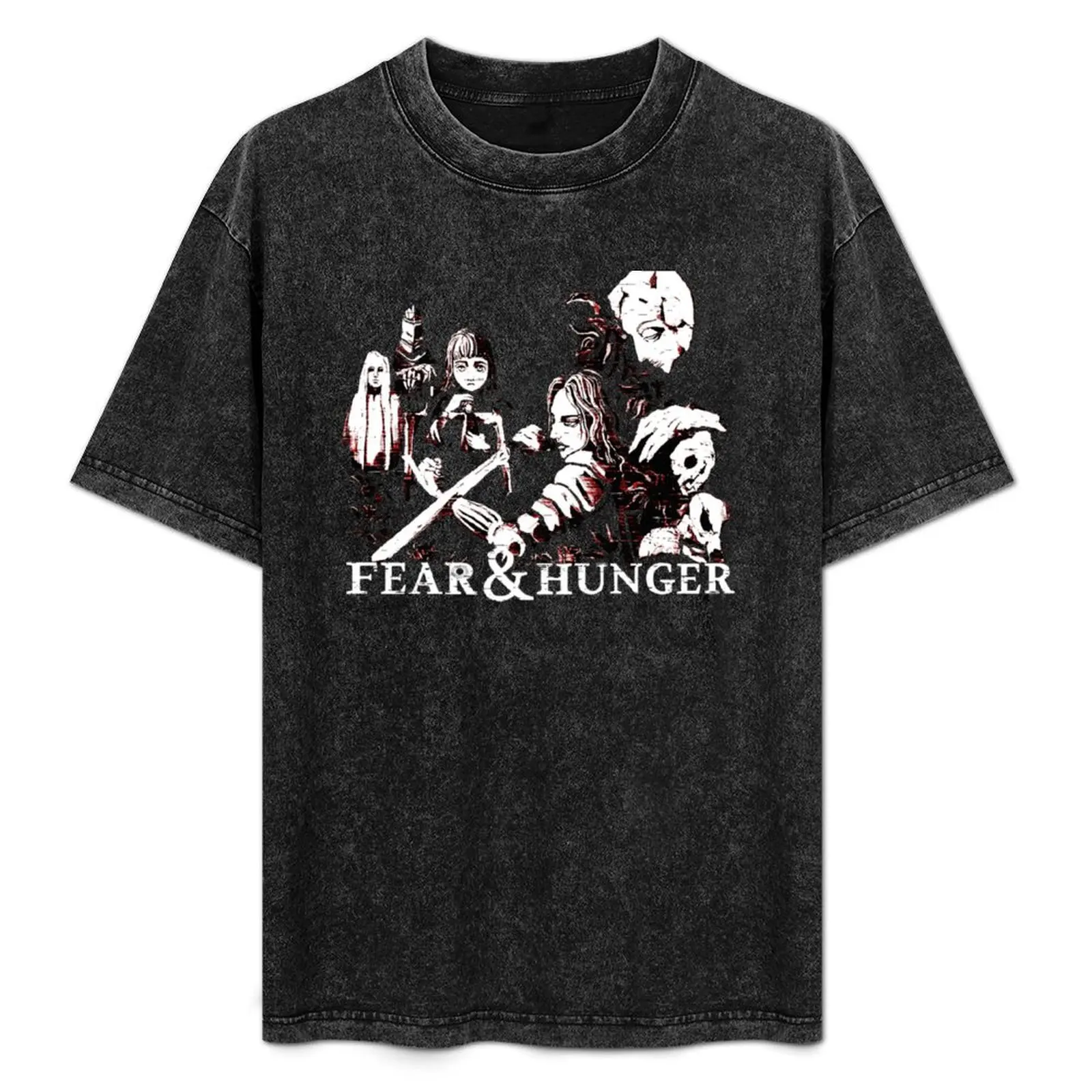 Fear and Hunger T-Shirt Casual Pattern Print Tee Shirt
Fear and Hunger T-Shirt Casual Pattern Print Tee Shirt
