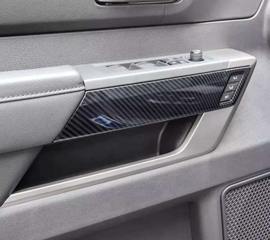 Suitable for Toyota Tundra 2023 ABS High configuration door Low configuration door decoration Auto Parts carbon fibre silvery
Suitable for Toyota Tundra 2023 ABS High configuration door Low configuration door decoration Auto Parts carbon fibre silvery