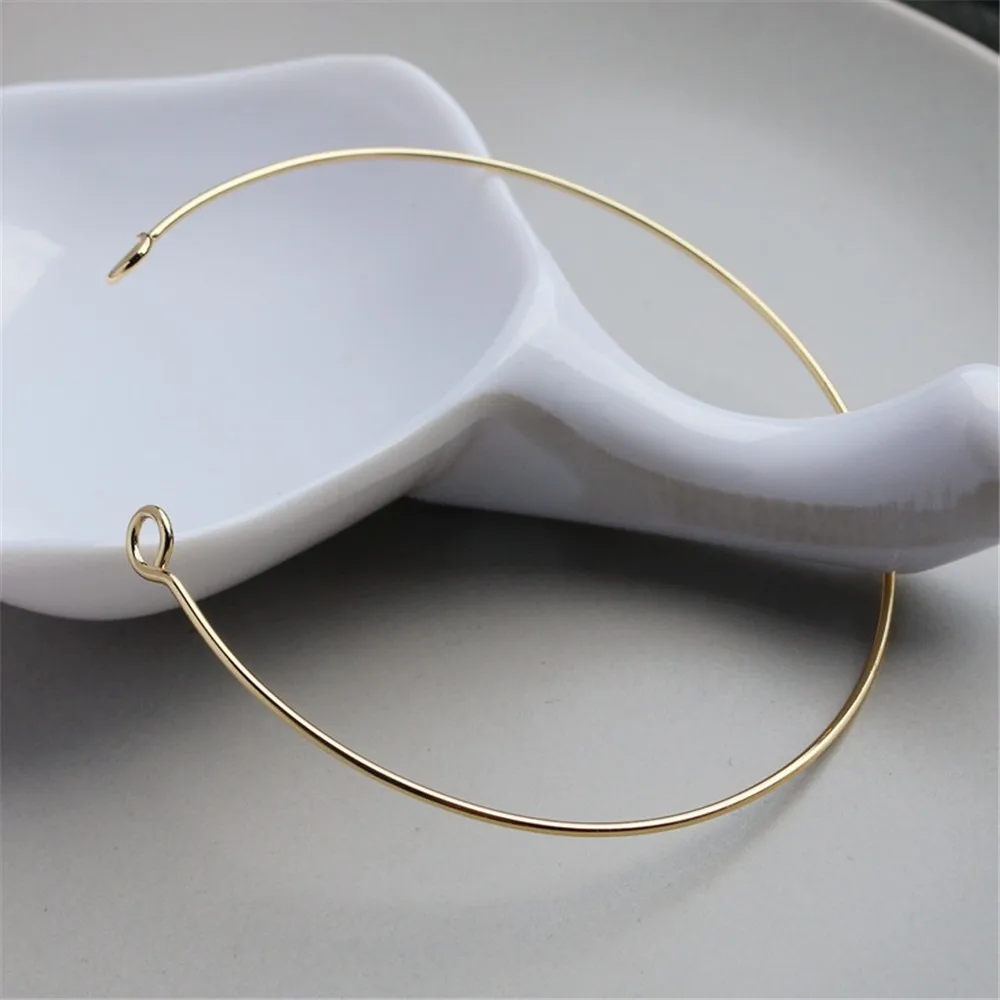 14K Gold Handmade Bracelet Ring, 9 Characters Open Bracelet, DIY Jewelry Material, 1.2*60mm
14K Gold Handmade Bracelet Ring, 9 Characters Open Bracelet, DIY Jewelry Material, 1.2*60mm