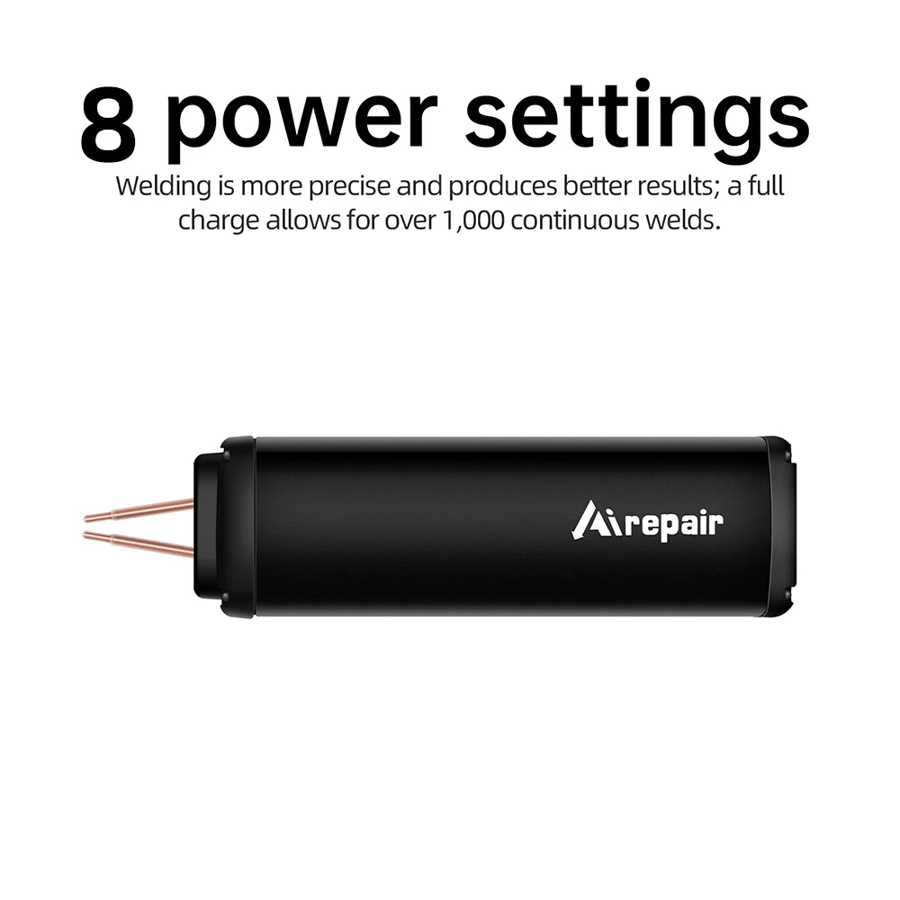 Portable Handheld Spot Welder 8 Adjustable Power Levels for 18650 Battery DIY with LED Light and Safety Protection
Portable Handheld Spot Welder 8 Adjustable Power Levels for 18650 Battery DIY with LED Light and Safety Protection