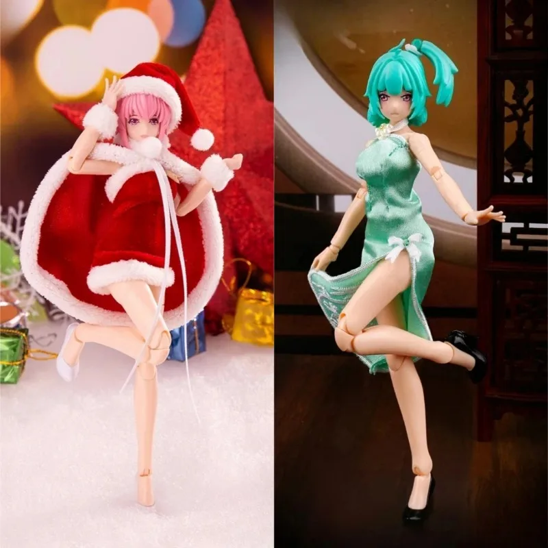 1/12 Scale Mobile Suit Girl Doll Cheongsam Christmas Uniform Clothing for 6in Action Figures Model Accessories
1/12 Scale Mobile Suit Girl Doll Cheongsam Christmas Uniform Clothing for 6in Action Figures Model Accessories