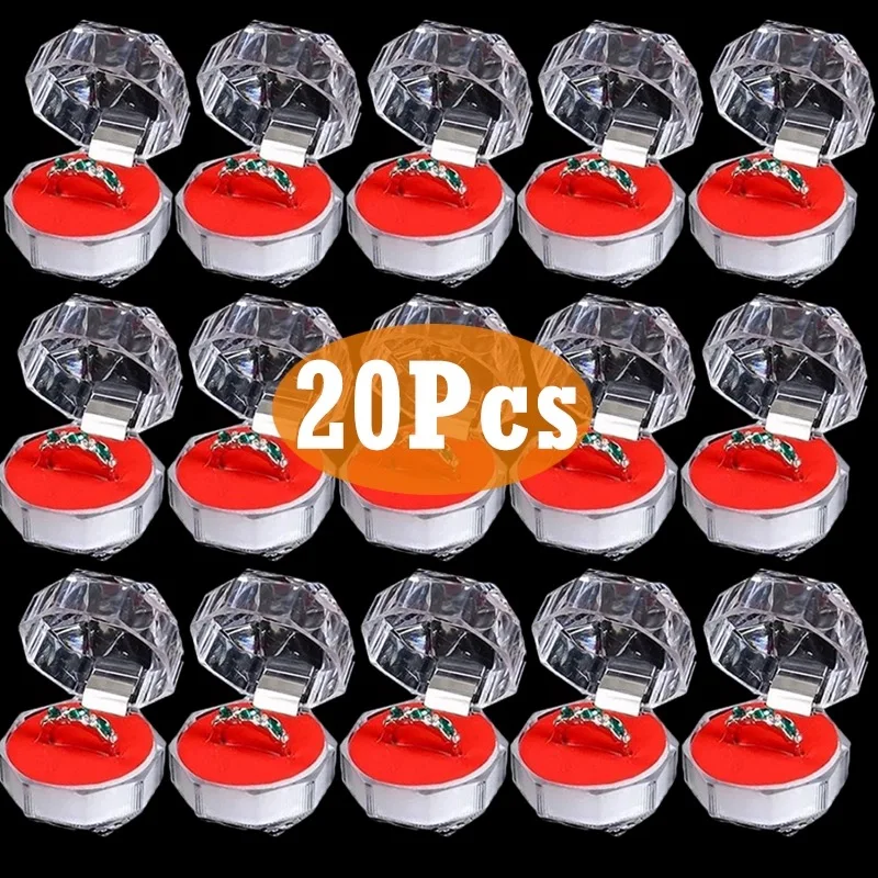 Rings Display Box Women Girls Acrylic Crystal Transparent Jewelry Package Boxes Wedding Red Storage Boxes Fashion Jewelry Gifts
Rings Display Box Women Girls Acrylic Crystal Transparent Jewelry Package Boxes Wedding Red Storage Boxes Fashion Jewelry Gifts
