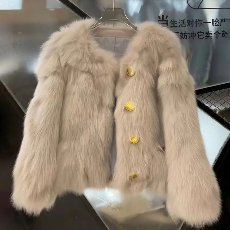 Y2K2024 Autumn And Winter New Warm Short Women'S Thickened Fox Hair Imitation Fur Environmental Protection Coat
Y2K2024 Autumn And Winter New Warm Short Women'S Thickened Fox Hair Imitation Fur Environmental Protection Coat