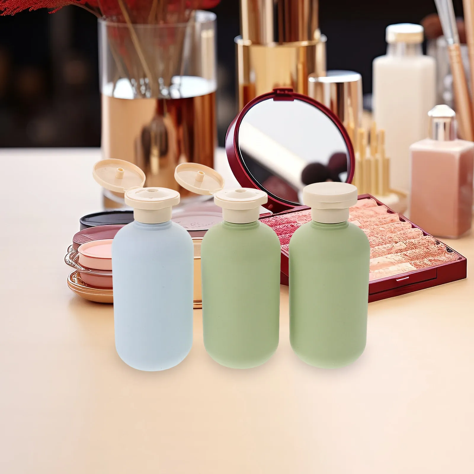 3Pcs Portable Travel Toiletries Bottles 200ml Leak Proof Refillable Silicone Squeeze Containers Travel Essentials Kit
3Pcs Portable Travel Toiletries Bottles 200ml Leak Proof Refillable Silicone Squeeze Containers Travel Essentials Kit