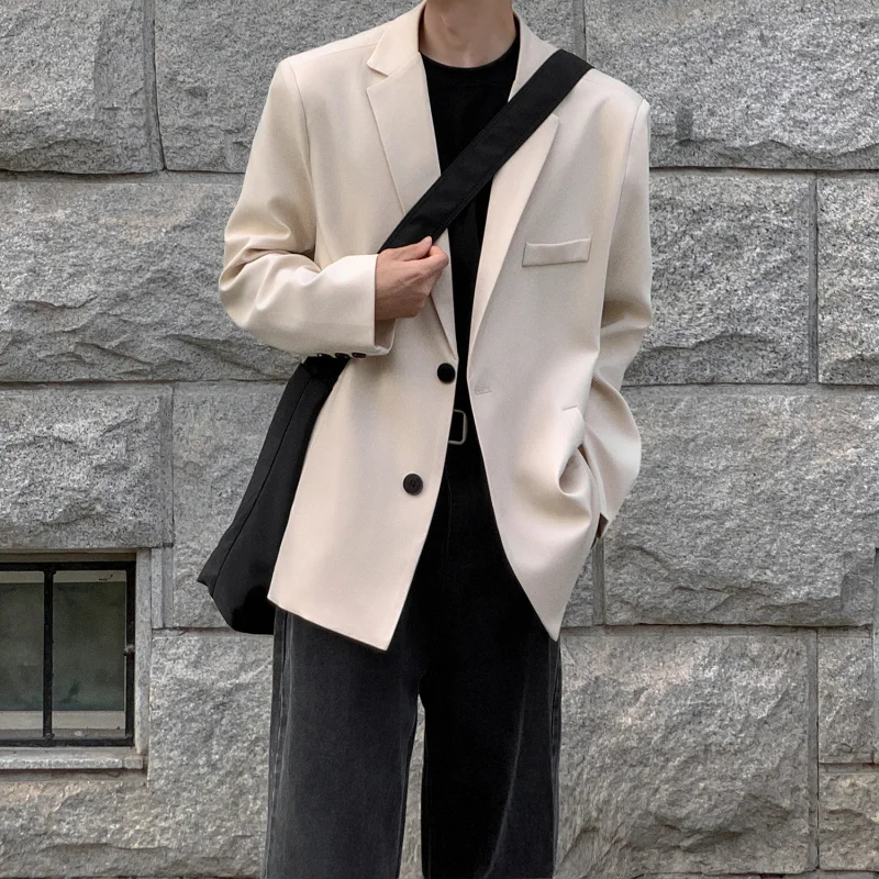 Spring Autumn Black White Blazer for Men Korean Fashion Social Casual Male Jacket Outdoor Daily Business Men Office Coats M-5XL
Spring Autumn Black White Blazer for Men Korean Fashion Social Casual Male Jacket Outdoor Daily Business Men Office Coats M-5XL